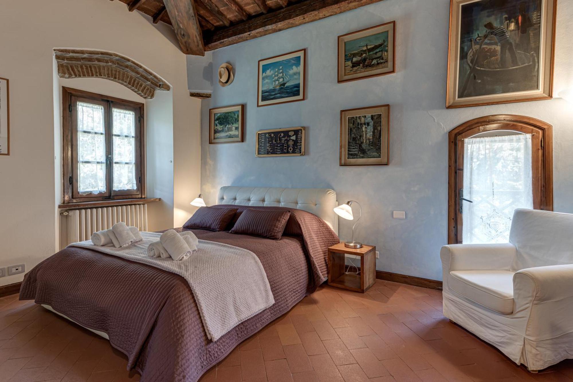 Casa Vacanze Rondini Blu Монтеспертоли Экстерьер фото
